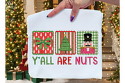 Y'all are Nuts Png,Christmas Nutcrac, an Illustration by Libby Wishes (Thumbnail 1 of 8)