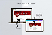 Business Card Canva Template, a Stationery Template by B2 Studio (Thumbnail 6 of 11)