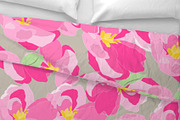 Pink peonies blooms bouquets spring, a Pattern Graphic by Nocito Design (Thumbnail 4 of 5)