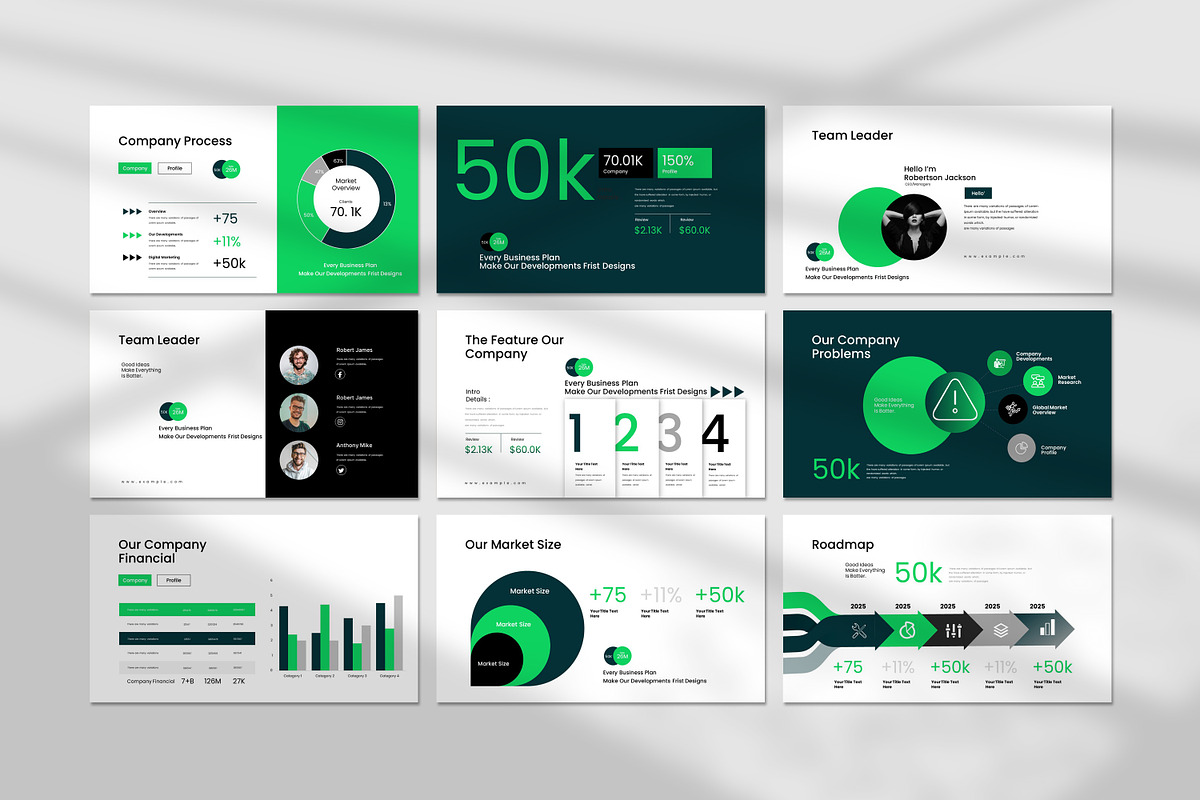 Company Profile Presentation, a Presentation Template by Soraclod (Photo 6 of 9)