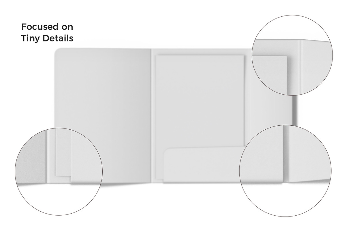 Presentation Folder & Paper Mockup, an Advertising Mockup by Ram Studio LLC (Photo 7 of 12)