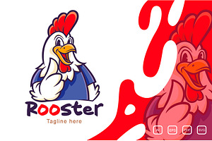 Rooster Logo Vector