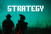 Crabby Soldier - Sport & Military Fo, a Serif Font by QR Design Studio (Thumbnail 5 of 8)