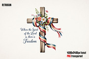 Independence Day PNG Bundle, an Object Graphic by GlitterCraft (Thumbnail 41 of 61)