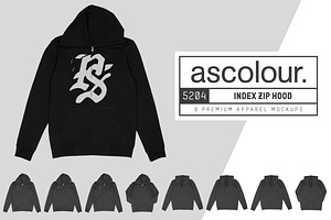 AS Colour 5204 Index Zip Hood