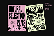 Reclymate – Extra Condensed Font, a Sans Serif Font by Zarma Type (Thumbnail 4 of 13)