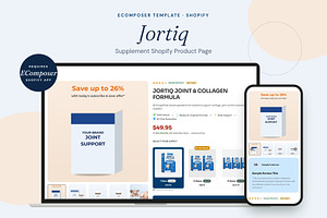 Jortiq - Shopify EComposer Template