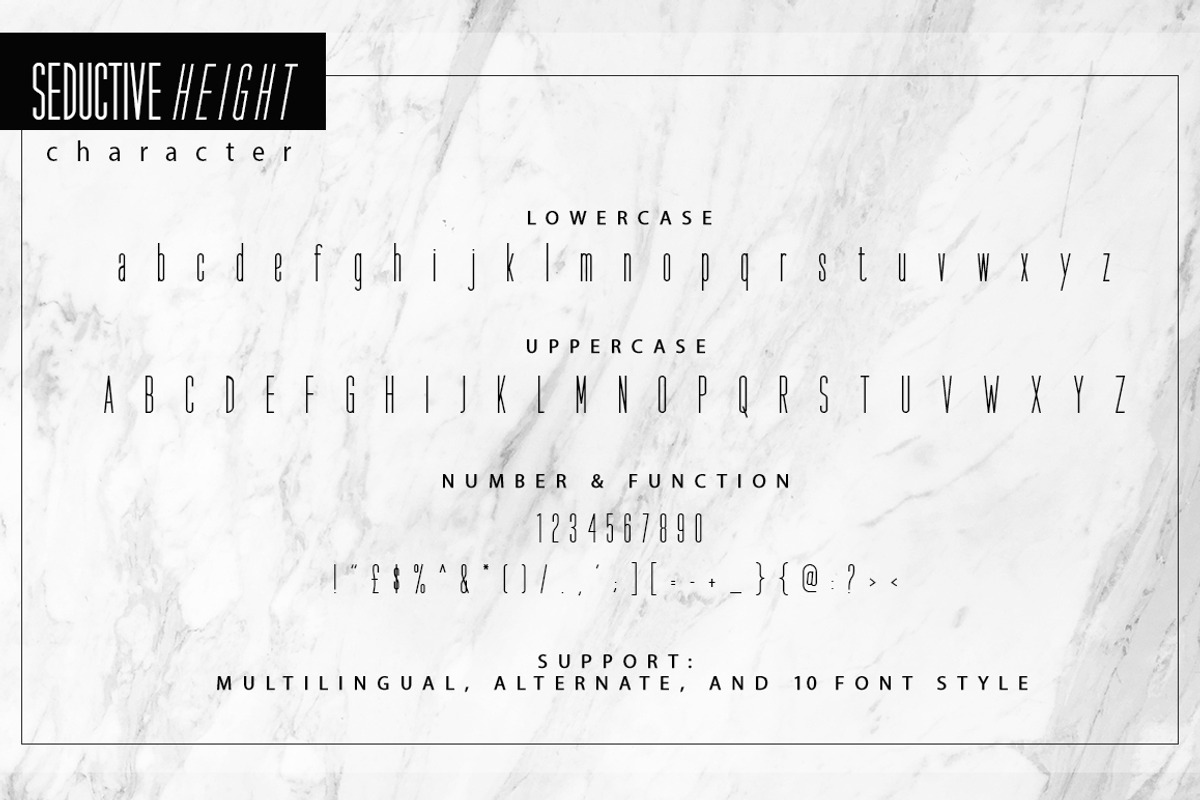 Seductive Height, a Sans Serif Font by Wildan Type (Photo 10 of 10)