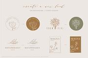 Vol. 2 Botanical hand - drawn logos, a Branding & Logo Template by Crocus Paperi (Thumbnail 6 of 6)