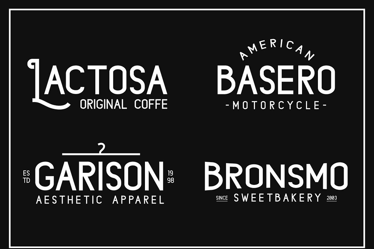 Jonesan | Display Vintage Font, a Sans Serif Font by MustofaCreative (Photo 3 of 5)