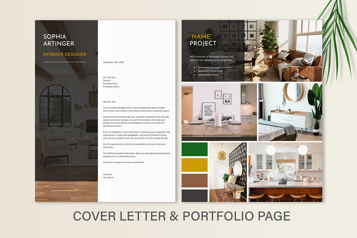 Interior Designer Resume - Portfolio, a Resume Template by Stanin Studio (Photo 3 of 10)