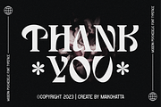 Tarsica - Modern Psychedelic Font, a Serif Font by MaikoHatta (Thumbnail 9 of 9)