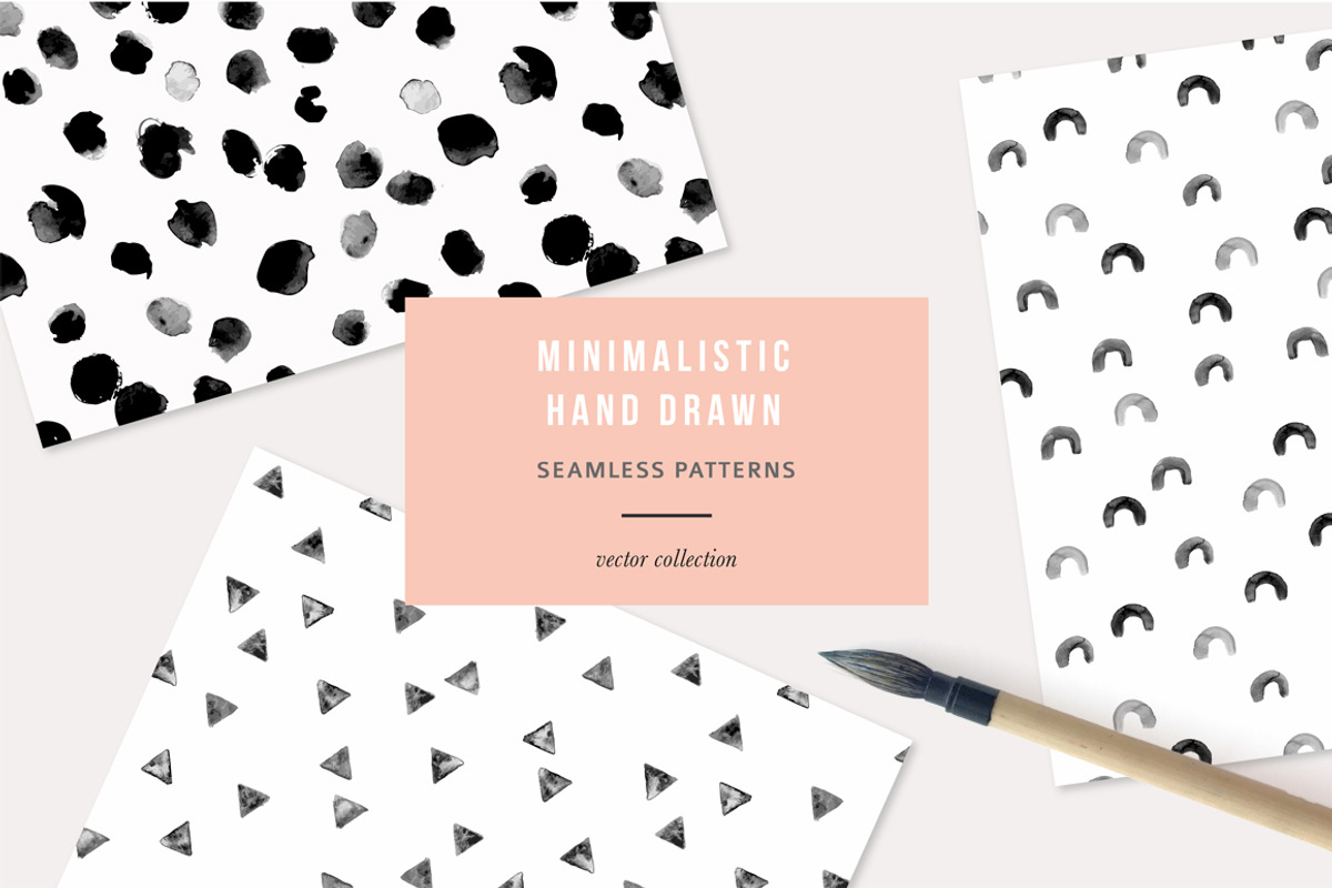 Hand drawn patterns, a Pattern Graphic by Magnia (Photo 1 of 4)