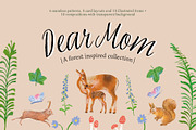 Dear Mom Collection, an Animal Illustration by Sara Zanello (Thumbnail 1 of 12)