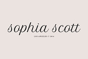 Sophia Premade Logo, a Branding & Logo Template by studiolmh (Thumbnail 3 of 6)