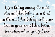 Cutegirl | Script Font, a Handwritten Font by Scratchones (Thumbnail 6 of 9)