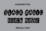 Black Magic, a Font by WisnoetypeCo (Thumbnail 1 of 5)