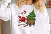 Christmas Goose Funny Christmas Tree, an Illustration by Craft Nest (Thumbnail 3 of 6)