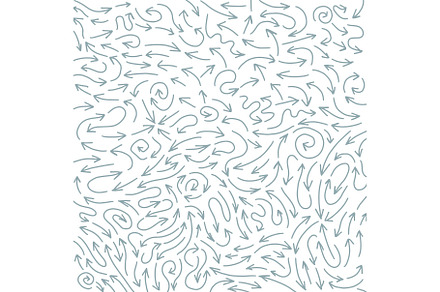 The random movement of the arrows, an Illustration by Ilia Design