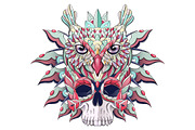Ethnic Collection: Owl, an Animal Illustration by ArtoJoy (Thumbnail 3 of 5)