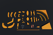 Pinball table elements, an Object 3D Model by Luc Versleijen (Thumbnail 2 of 6)