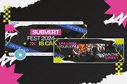Subvert Fest - Facebook Cover, a Social Media Template by StreaksideStd (Thumbnail 2 of 3)