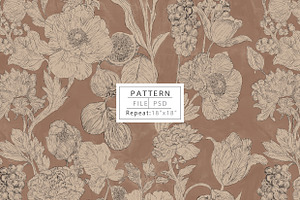 Etched Terracotta Bloom