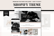 Minimal Shopify Theme, a Shopify Template by Macarons and Mimosas (Thumbnail 1 of 10)