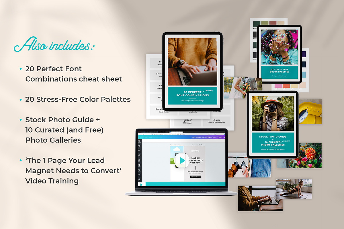 Biz Template Dream Kit, a Magazine Template by Anchor ‹A› Digital Design (Photo 13 of 17)