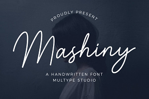 Mashiny Handwritten Business Font