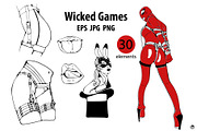 Wicked games, a Person Illustration by Olillia (Thumbnail 4 of 6)
