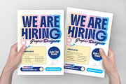 Job Hiring Graphic Designer Flyer, a Flyer Template by Annora Studio (Thumbnail 6 of 6)
