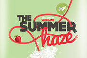 Summer Haze Cocktail Party, a Flyer Template by FlatlineRo (Thumbnail 1 of 4)
