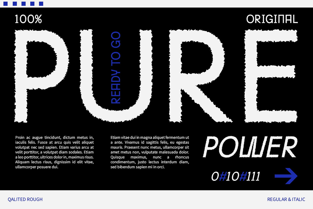 Qalited Rough, a Sans Serif Font by Craft Supply Co. (Photo 2 of 8)