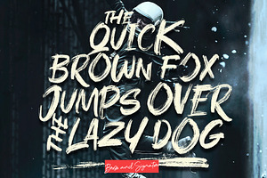 Rushink Font Duo Brush & Signature