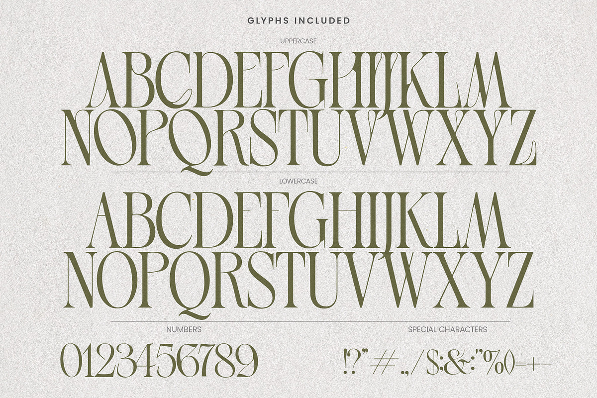 Luxury Wedding Font Bundle, a Serif Font by AndrewPixelType (Photo 28 of 44)