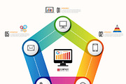 12 Timeline & Infographic Template 4, a Presentation Template by Paperboxshop (Thumbnail 2 of 2)