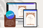 Boho Chic Talavera Wedding Invites, a Templates & Theme by Akbaly (Thumbnail 9 of 10)