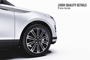 Luxury Compact SUV Wrap Mockup Set, a Product Mockup by Halal Graphic Studio (Thumbnail 4 of 15)