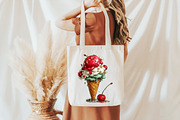 Whimsical strawberry Clipart, a Seasonal Illustration by Designworld (Thumbnail 9 of 10)