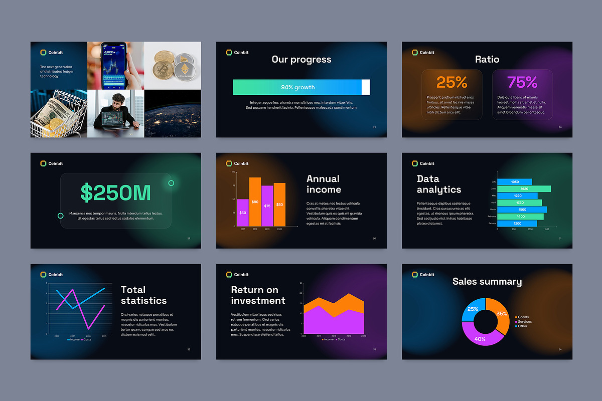 Presentation Cryptocurrency, a Presentation Template by TemplatesNow! (Photo 10 of 14)