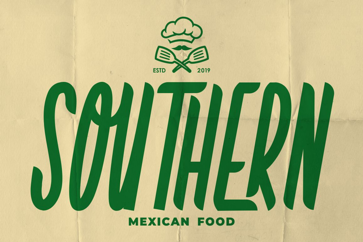 Country Foody - Condensed Retro Font, a Sans Serif Font by PutraCetol Studio (Photo 4 of 11)