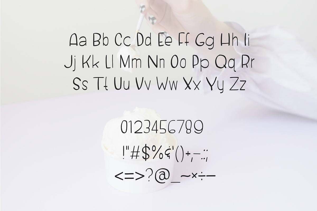 SUNDAE | Handwritten Font, a Sans Serif Font by MacRyanCreative