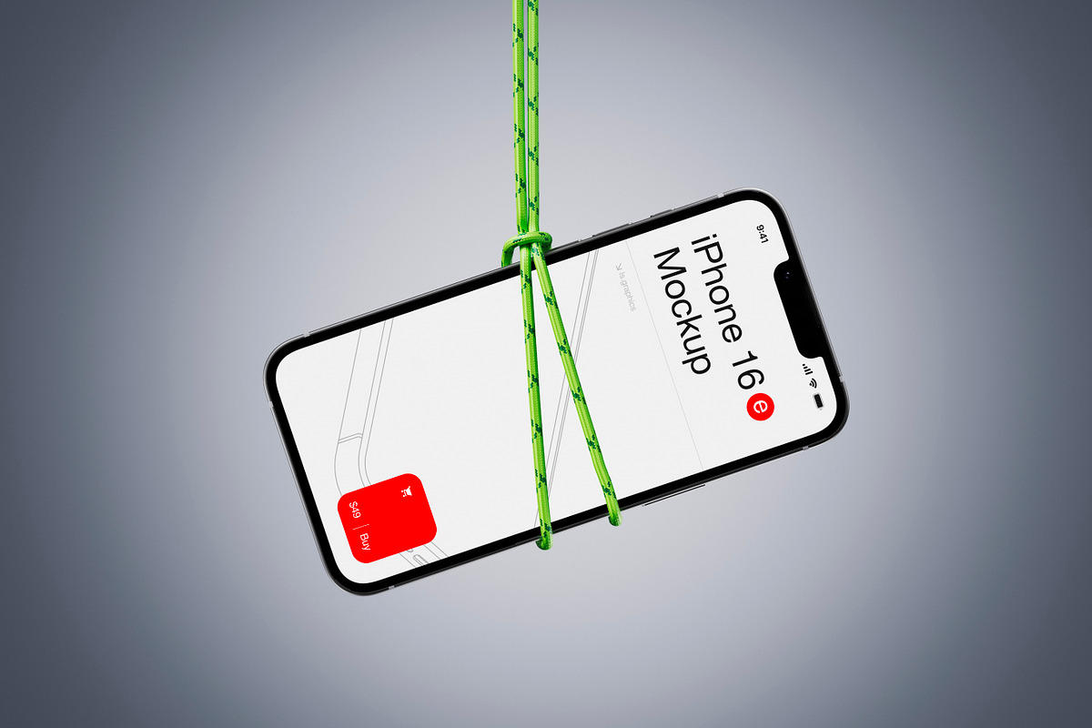 Z-Mockups: iPhone 16e, an iPhone Mockup by ls.graphics (Photo 5 of 10)