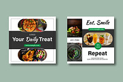 Modern Fresh Food Social Media Post, a Social Media Template by MightyDesign (Thumbnail 5 of 8)