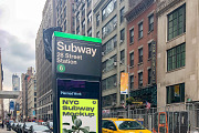 NYC Subway Mockup Bundle, an Advertising Mockup by NYC Billboard Mockups (Thumbnail 11 of 21)