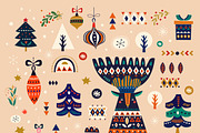 BEST CHRISTMAS BUNDLE 16 PRODUCTS, an Animal Illustration by MoleskoStudio (Thumbnail 16 of 56)