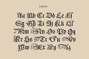 Polish Blackletter Schwabacher font, a Blackletter Font by kaer_shop (Thumbnail 2 of 12)