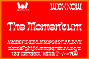 The Momentum font, a Handwritten Font by weknow (Thumbnail 1 of 8)