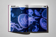 Open Hardcover Book Mockup, a Books & Magazine Mockup by Design Squad (Thumbnail 4 of 4)